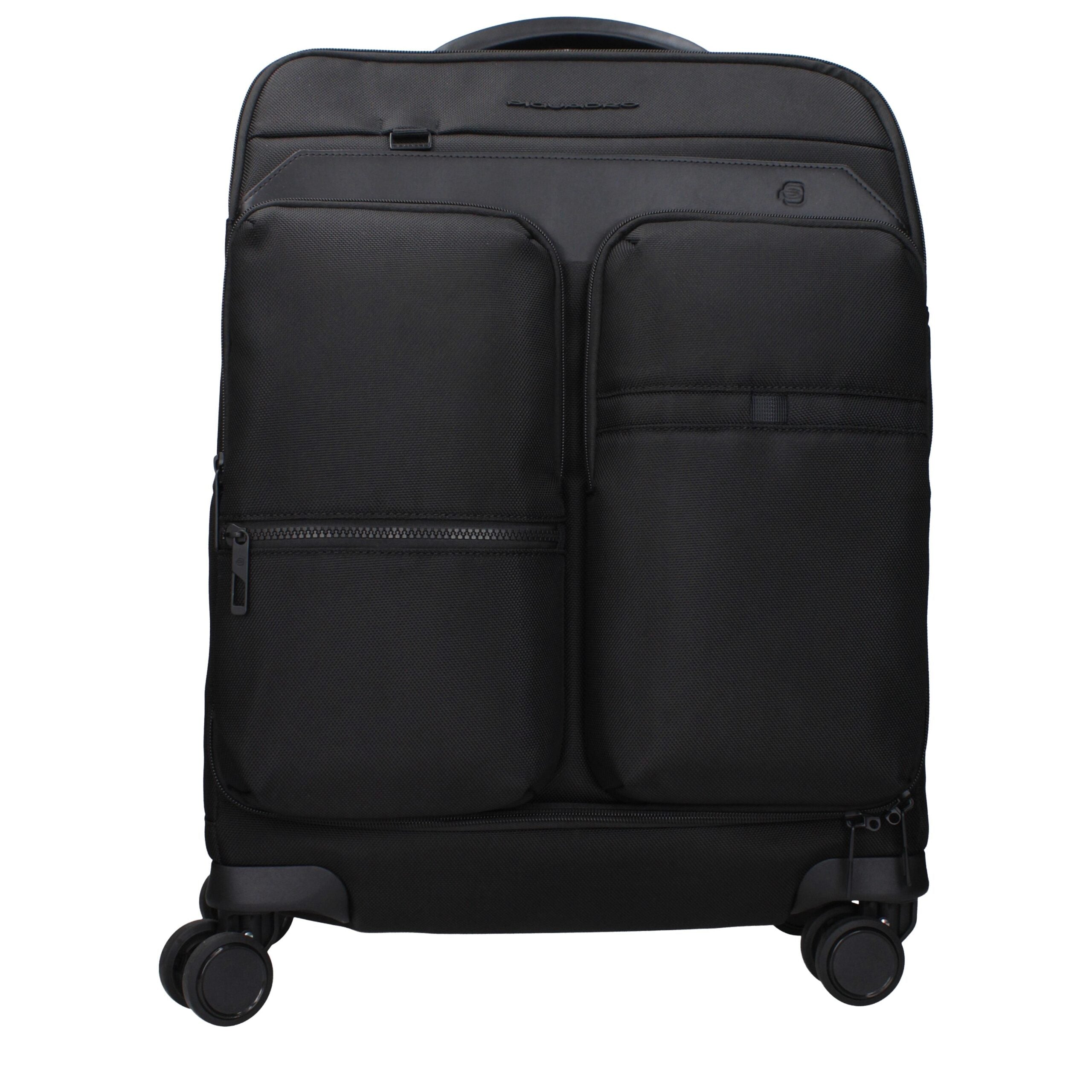 Piquadro Black Fabric Luggage And Travel - Luxe Nova