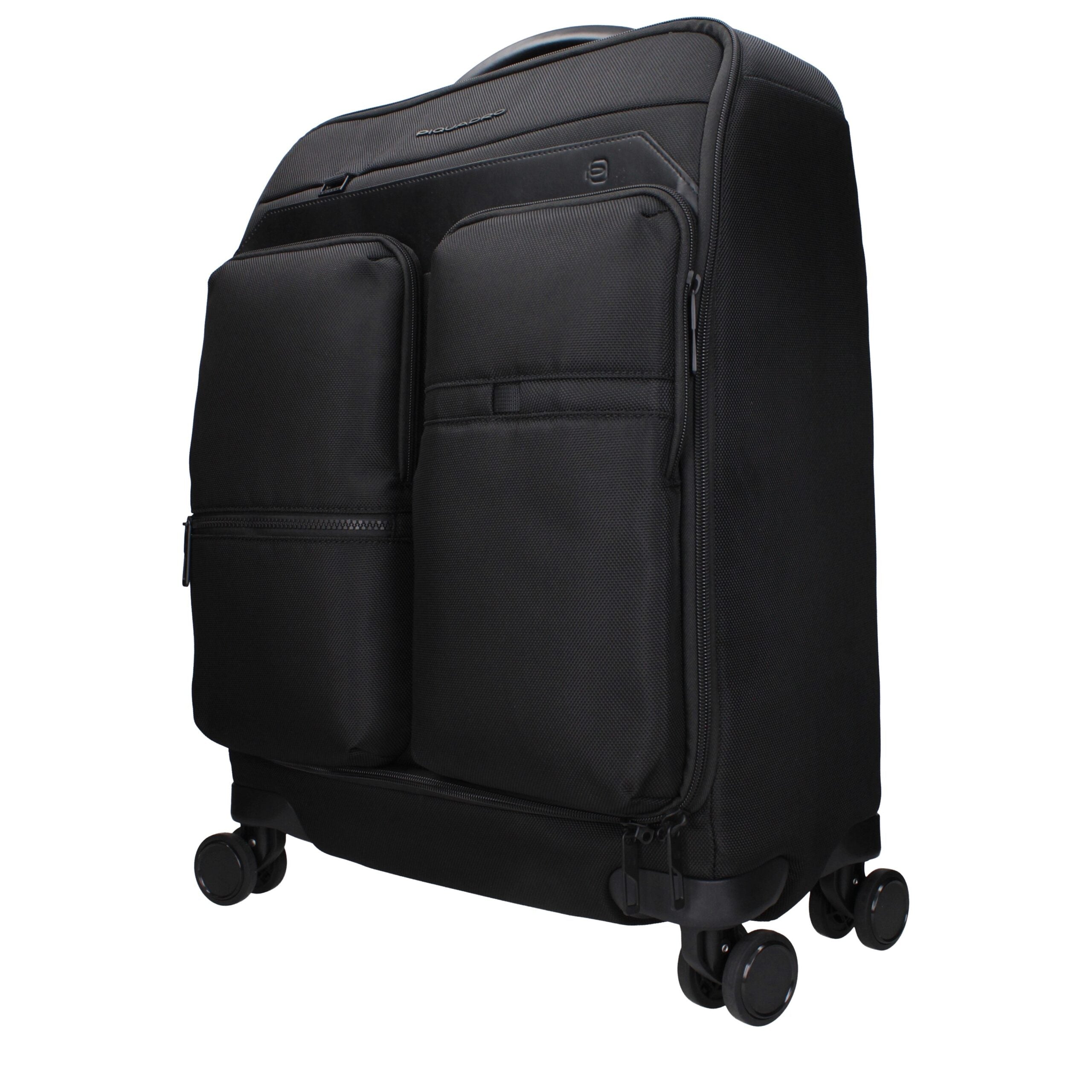 Piquadro Black Fabric Luggage And Travel - Luxe Nova