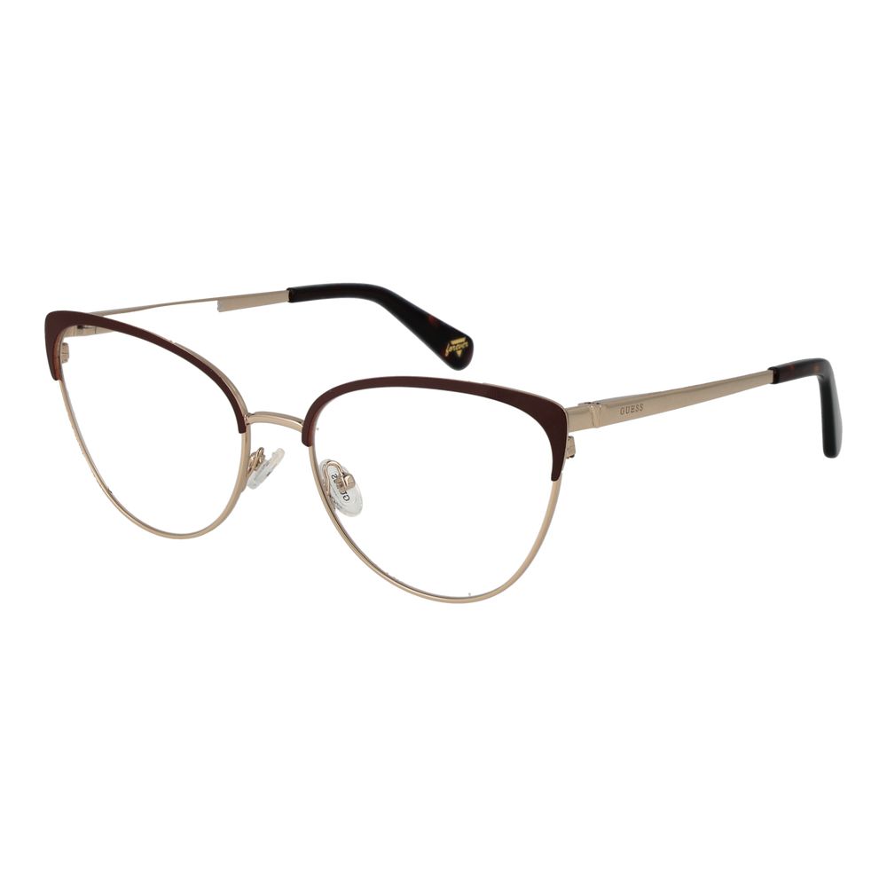 Guess Brown Metal Glasses (Frames) - Luxe Nova