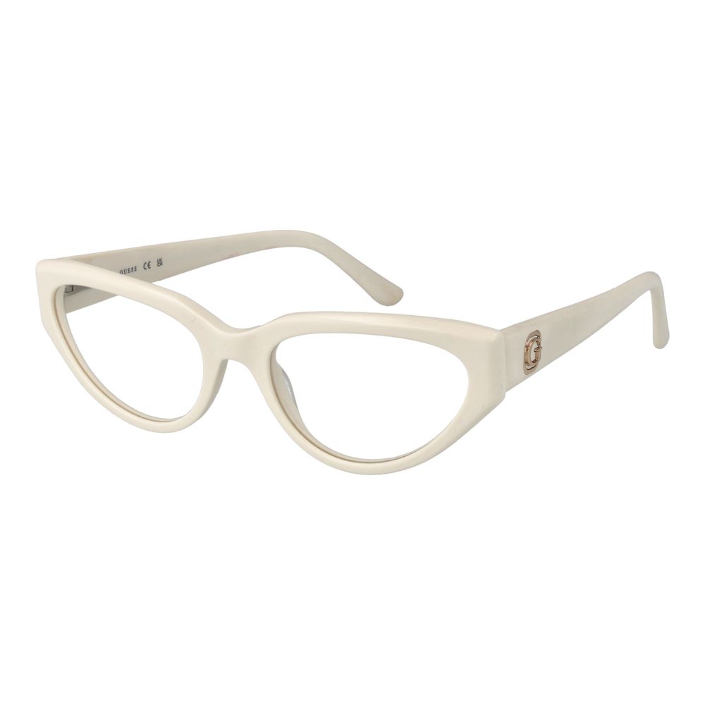 Guess White Acetate Glasses (Frames) - Luxe Nova