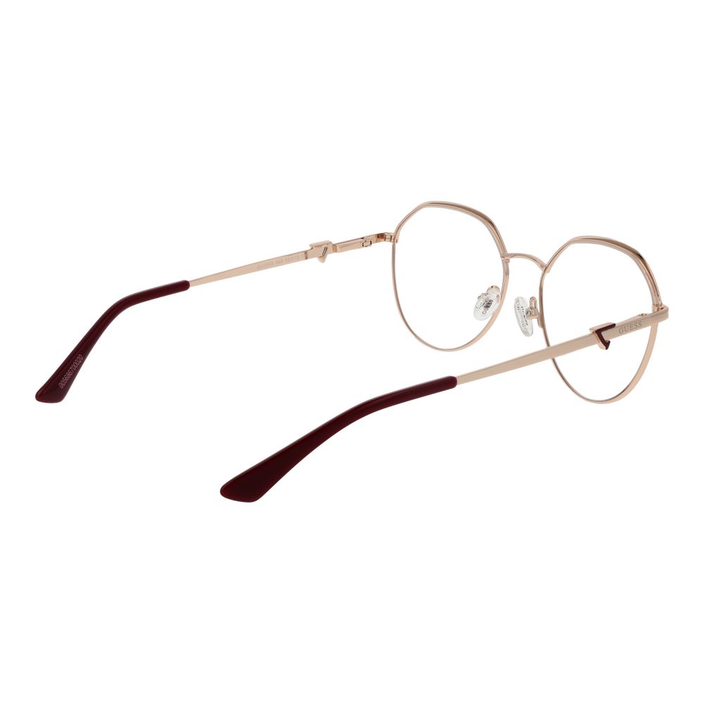 Guess Rose Gold Metal Glasses (Frames) - Luxe Nova