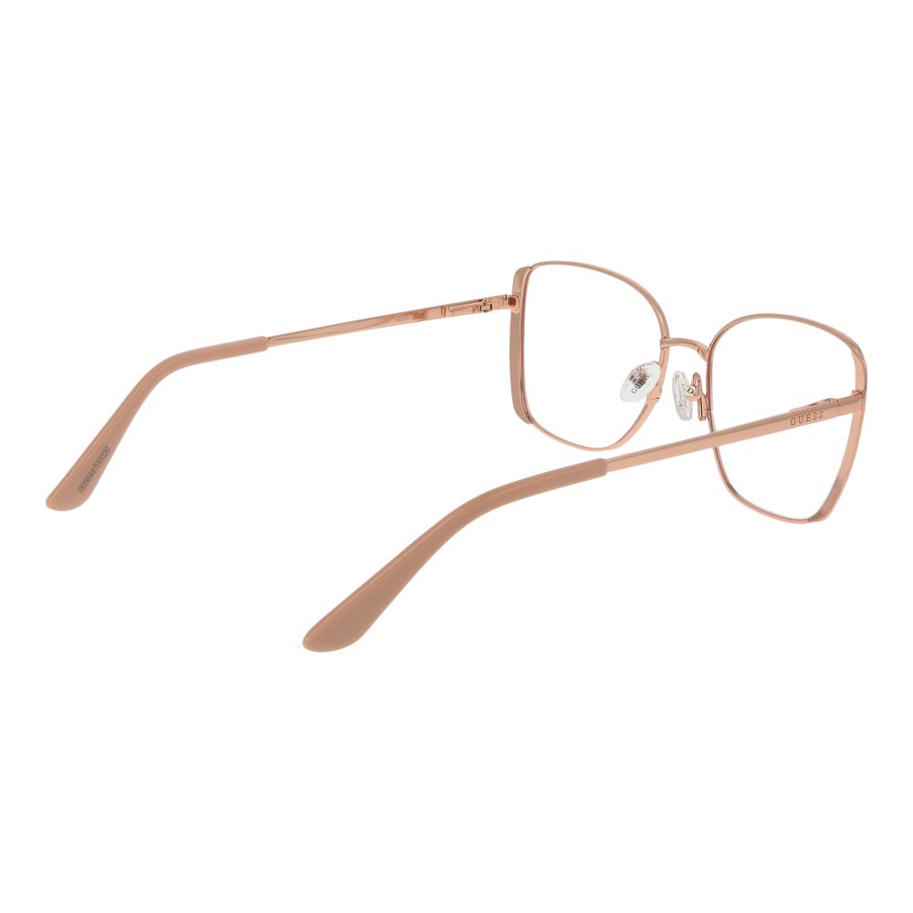 Guess Rose Gold Metal Glasses (Frames) - Luxe Nova