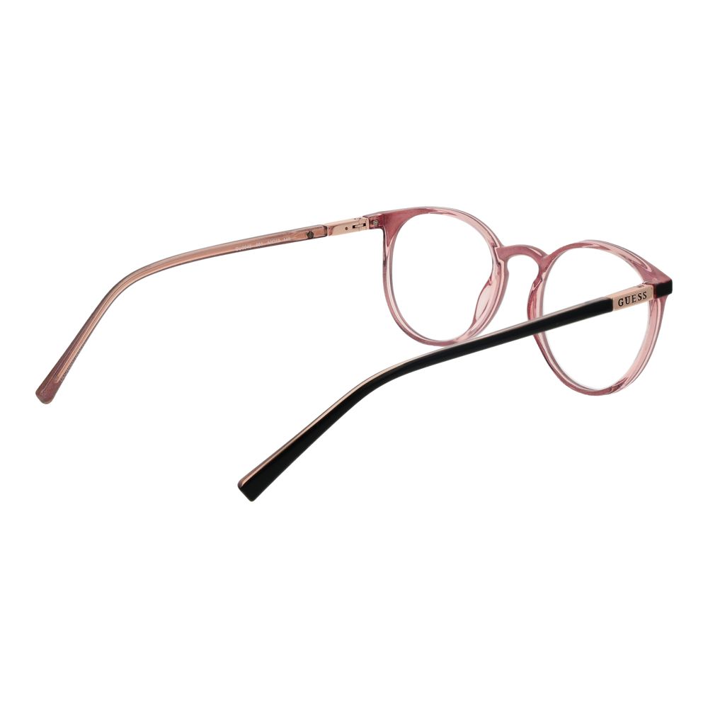 Guess Black Stainless Steel Glasses (Frames) - Luxe Nova