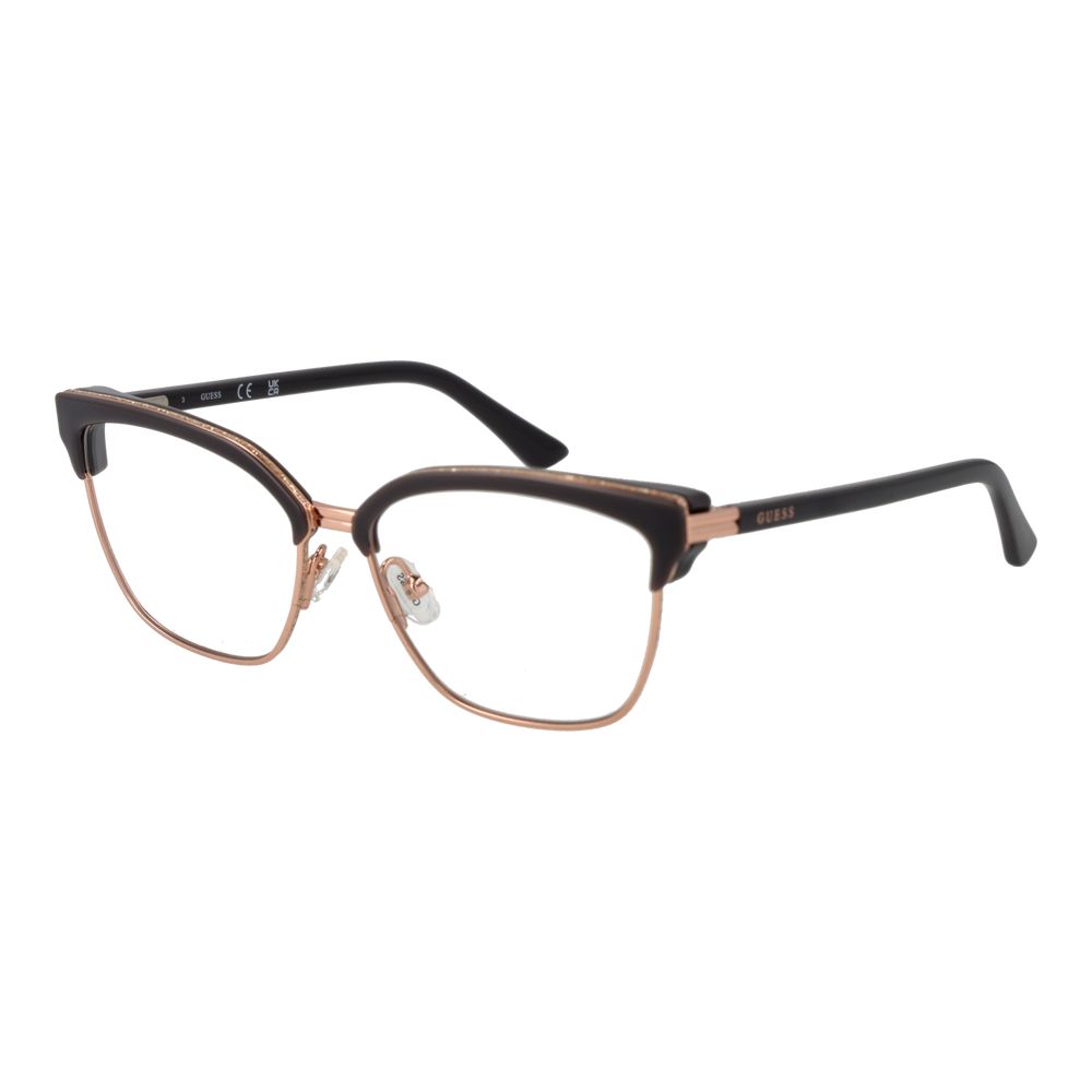 Guess Gray Stainless Steel Glasses (Frames) - Luxe Nova