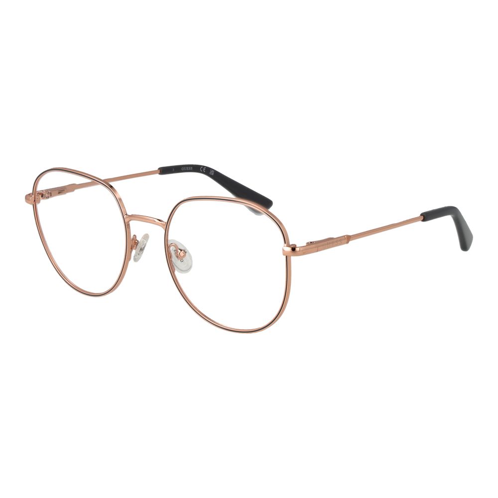 Guess Rose Gold Metal Glasses (Frames) - Luxe Nova