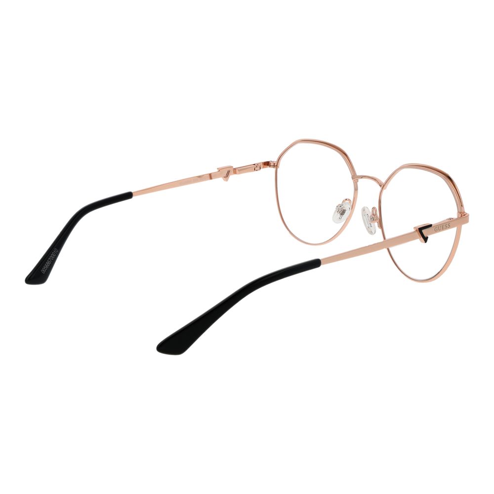 Guess Rose Gold Metal Glasses (Frames) - Luxe Nova