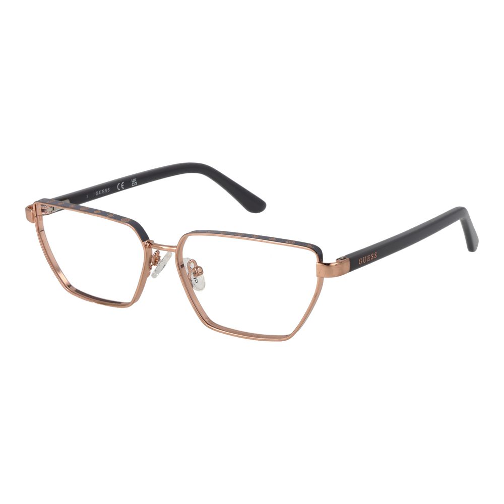 Guess Rose Gold Metal Glasses (Frames) - Luxe Nova