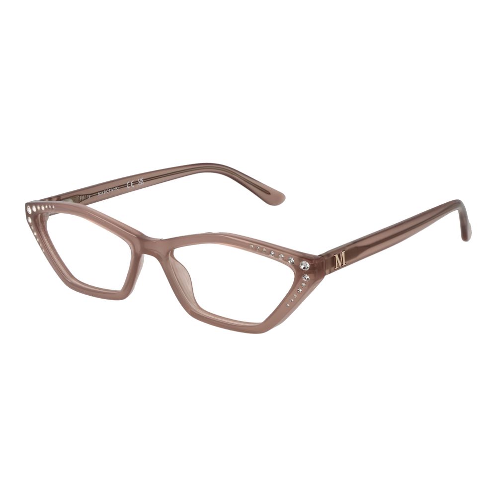 Marciano by Guess Beige Plastic Glasses (Frames) - Luxe Nova