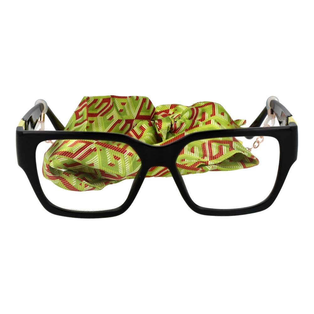 Guess Black Stainless Steel Glasses (Frames) - Luxe Nova