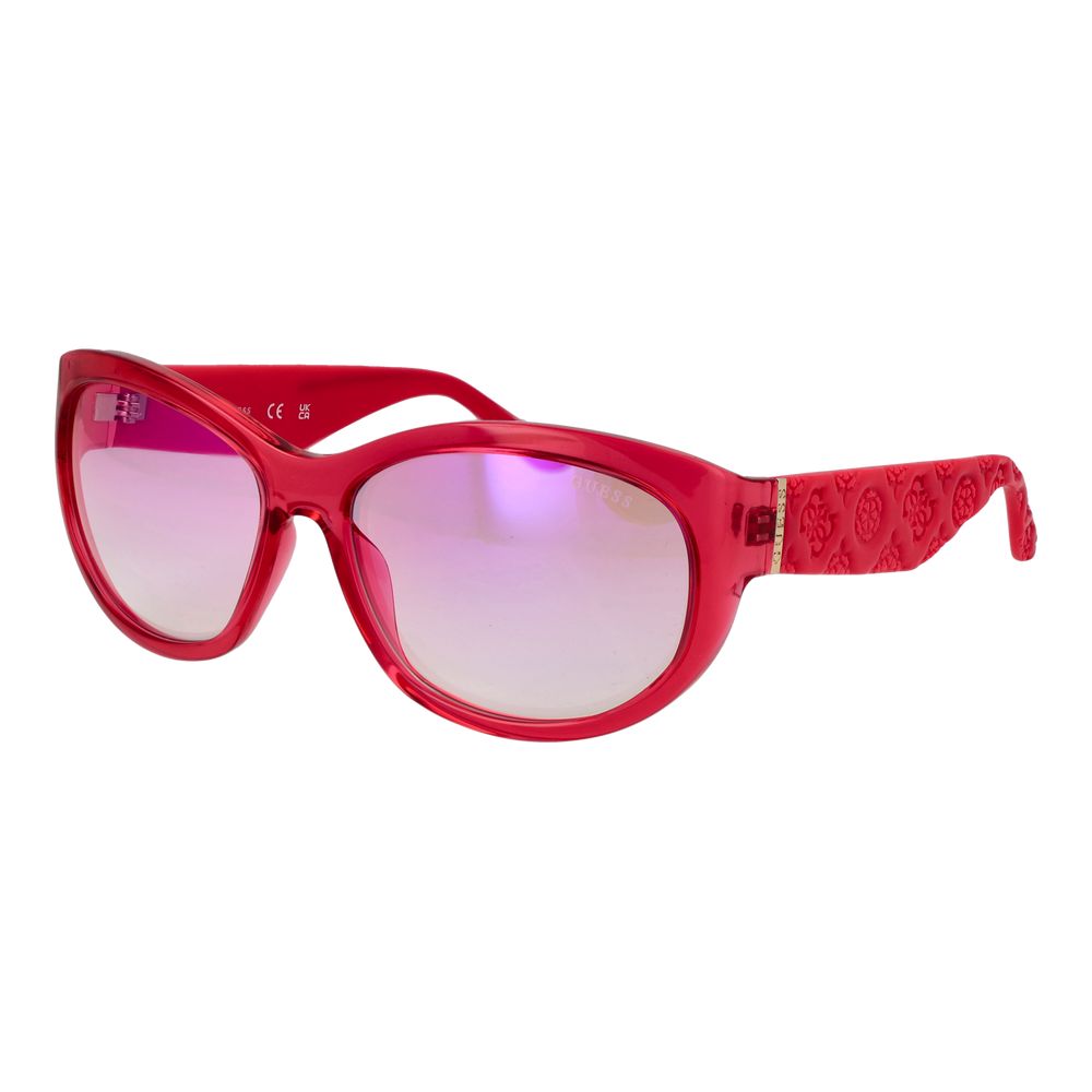 Guess Pink Stainless Steel Sunglasses - Luxe Nova