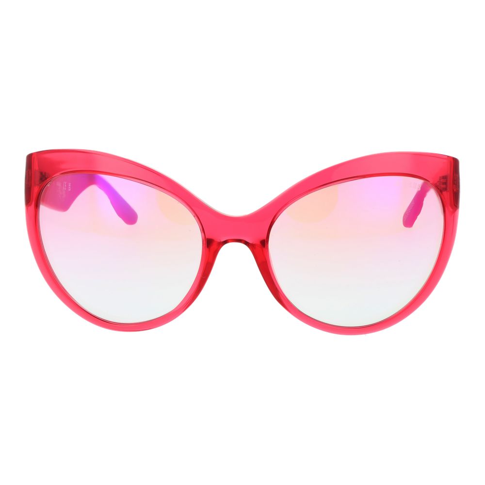 Guess Pink Stainless Steel Sunglasses - Luxe Nova