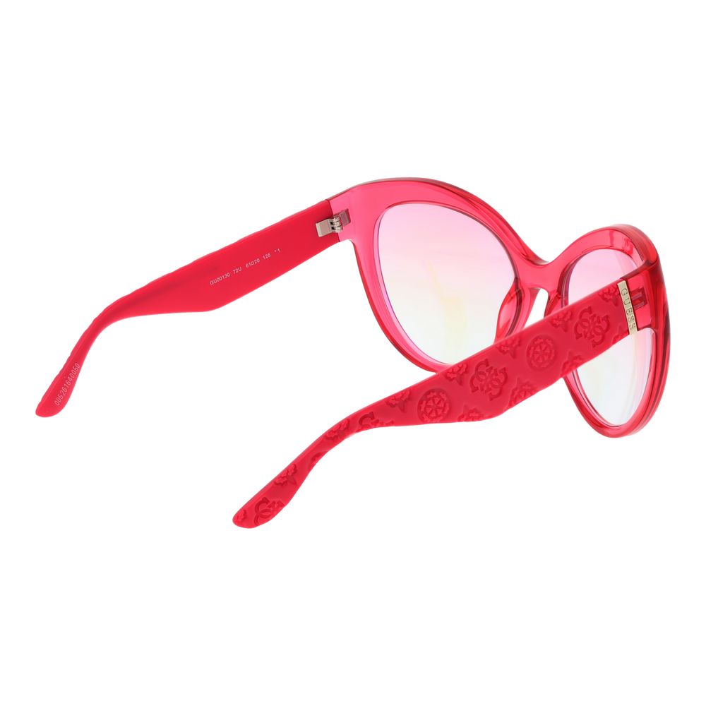 Guess Pink Stainless Steel Sunglasses - Luxe Nova