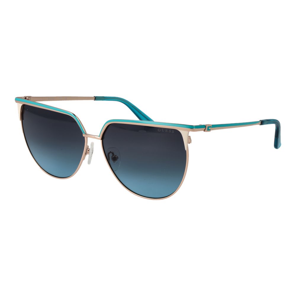 Guess Gold Metal Sunglasses - Luxe Nova