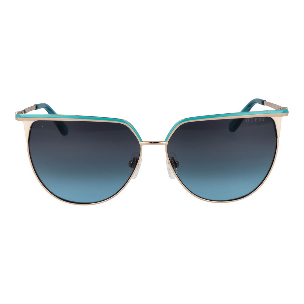 Guess Gold Metal Sunglasses - Luxe Nova