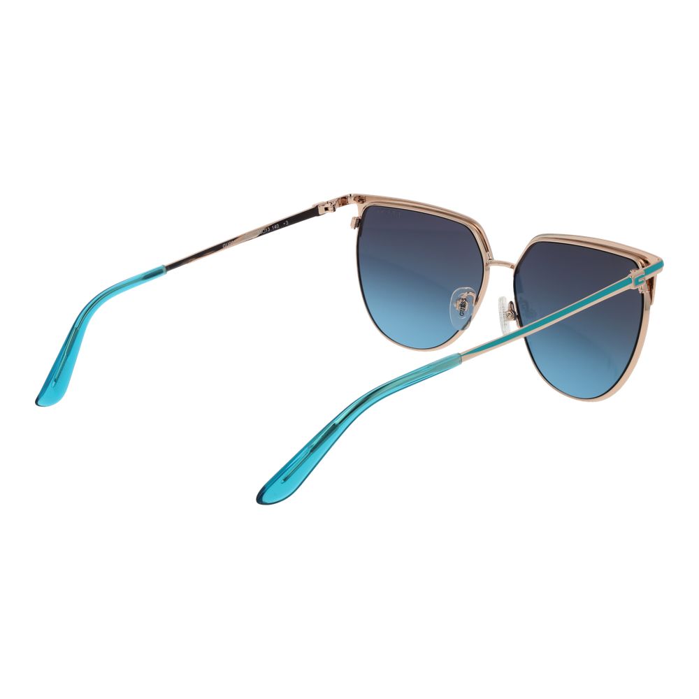 Guess Gold Metal Sunglasses - Luxe Nova