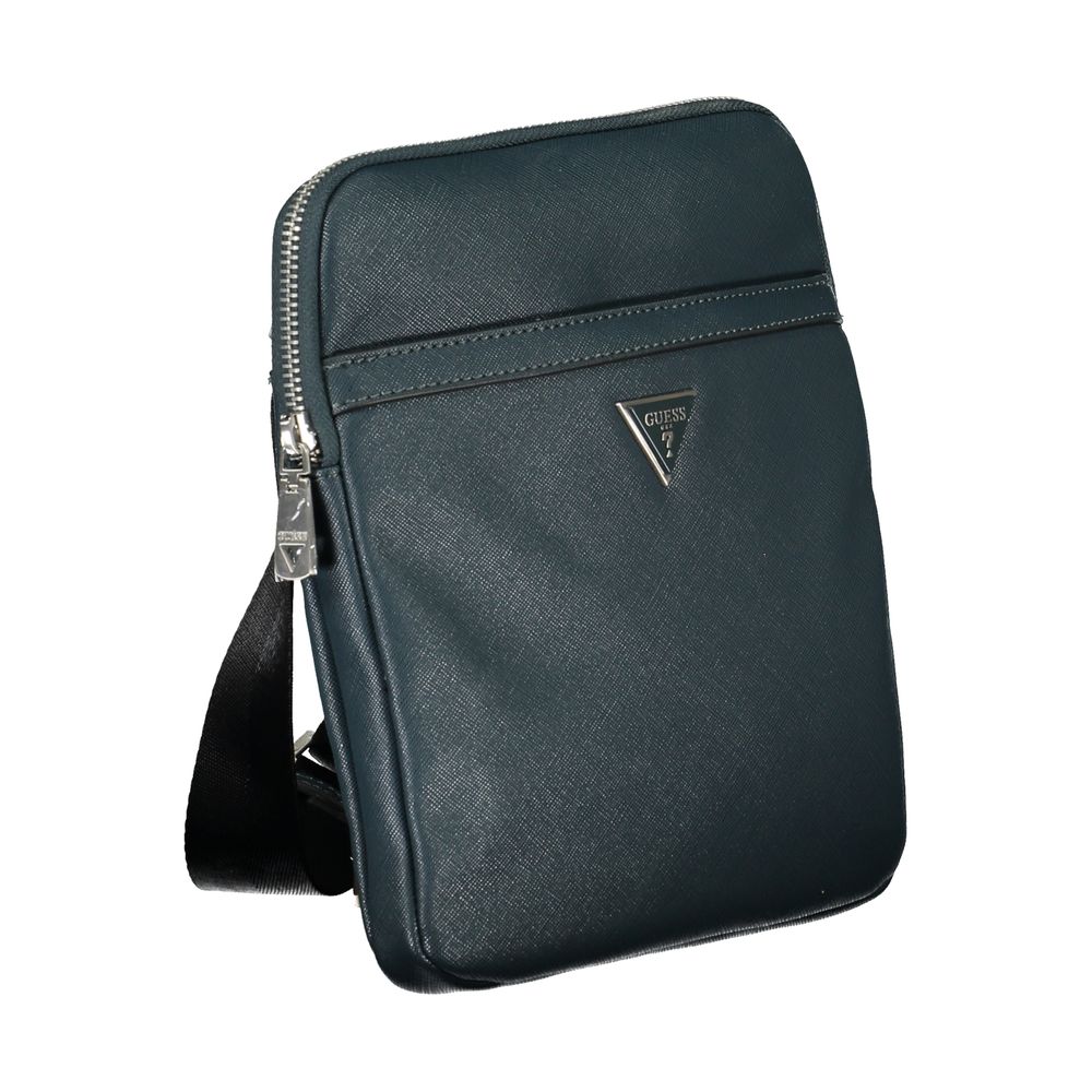 Guess Jeans Verde Polyurethane Men Shoulder Bag - Luxe Nova