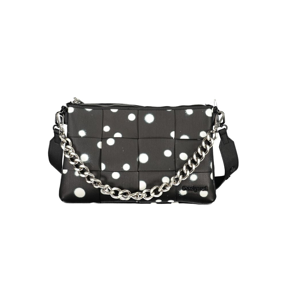Desigual Black Polyurethane Women Bag - Luxe Nova