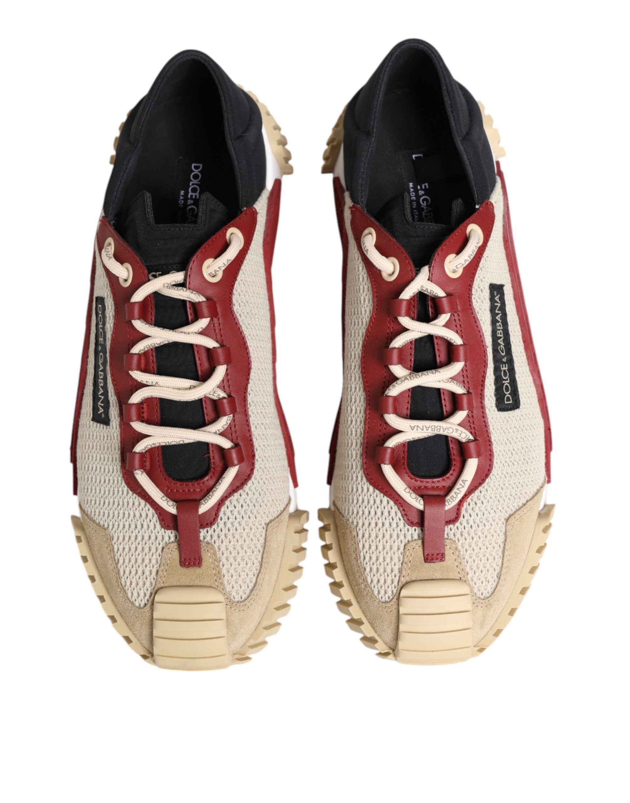 Dolce & Gabbana Multicolor Low Top NS1 Men Sneakers Shoes