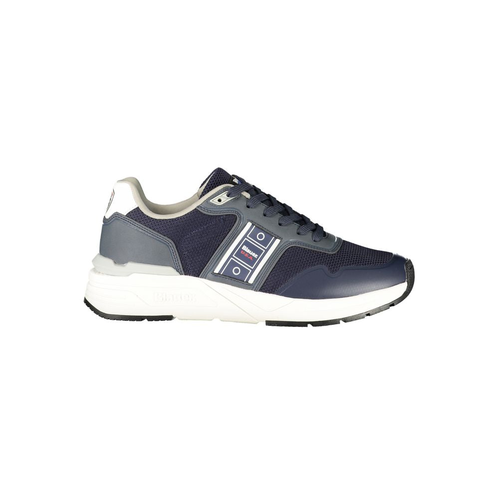 Blauer Blu Polyester Men Sneaker - Luxe Nova