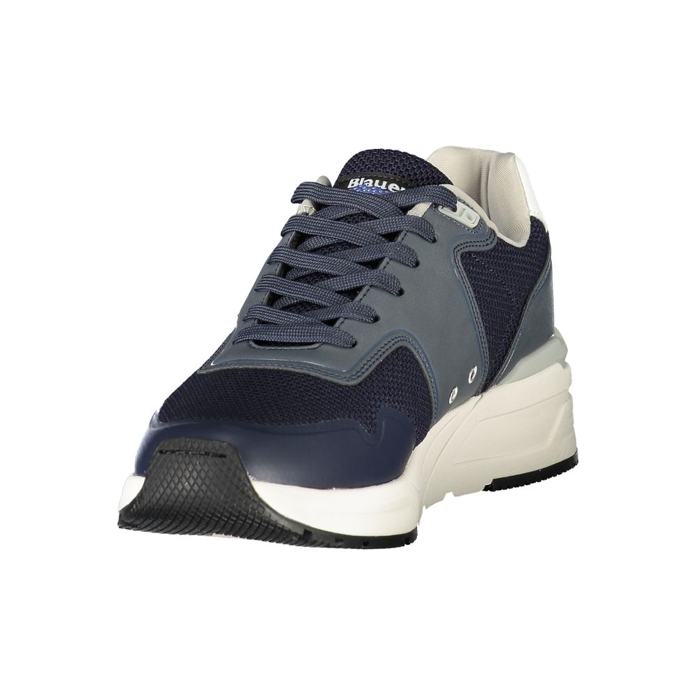 Blauer Blu Polyester Men Sneaker - Luxe Nova