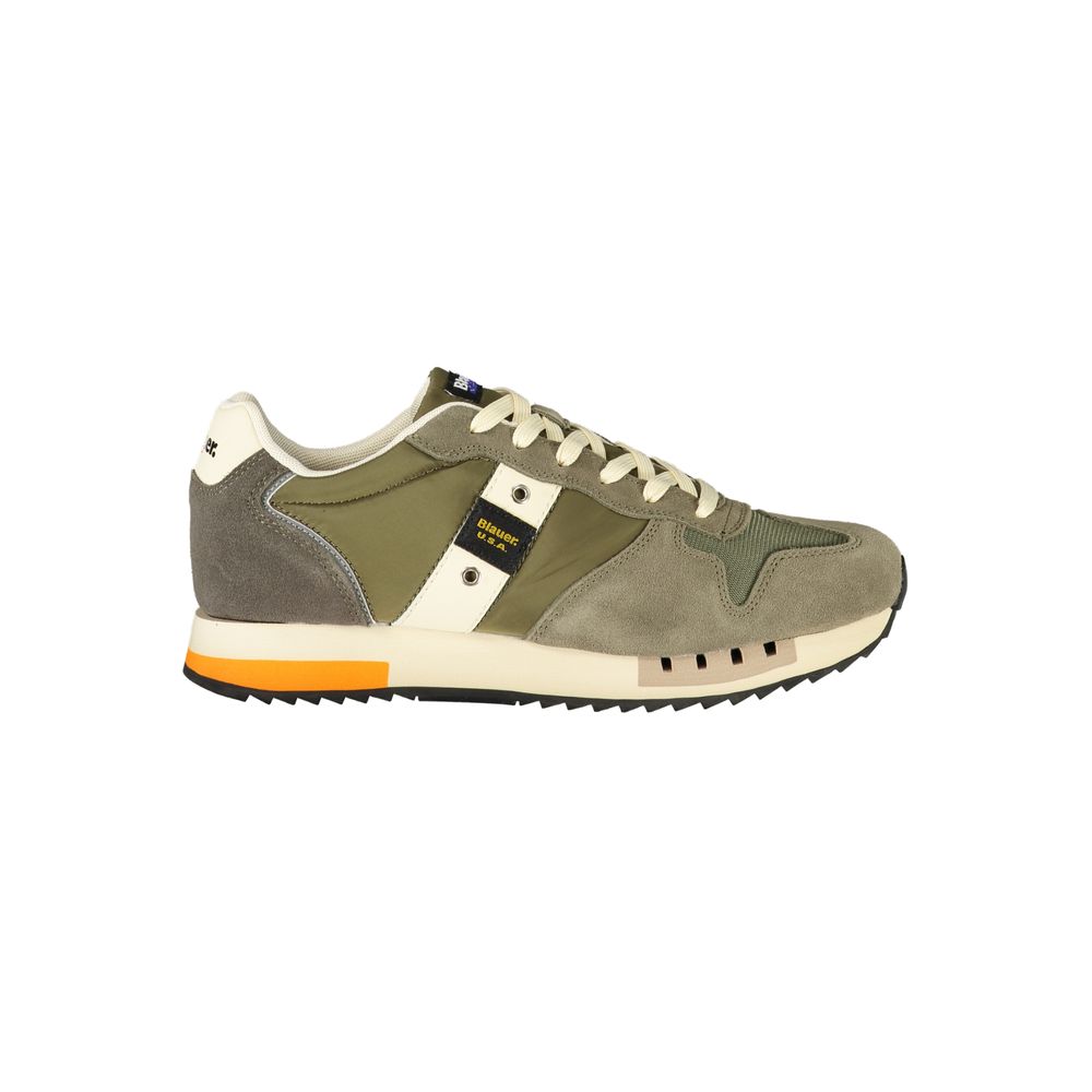 Blauer Verde Poliuretano Uomo Sneaker - Luxe Nova