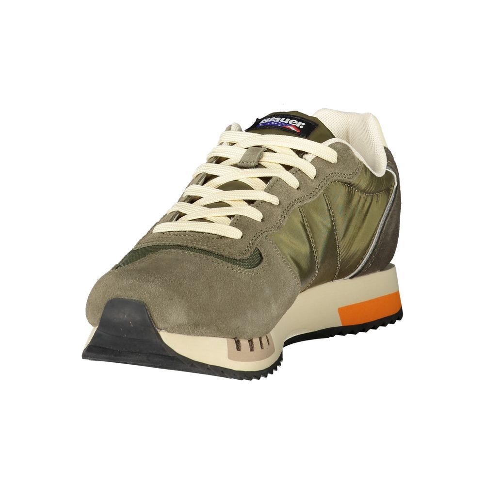 Blauer Verde Poliuretano Uomo Sneaker - Luxe Nova