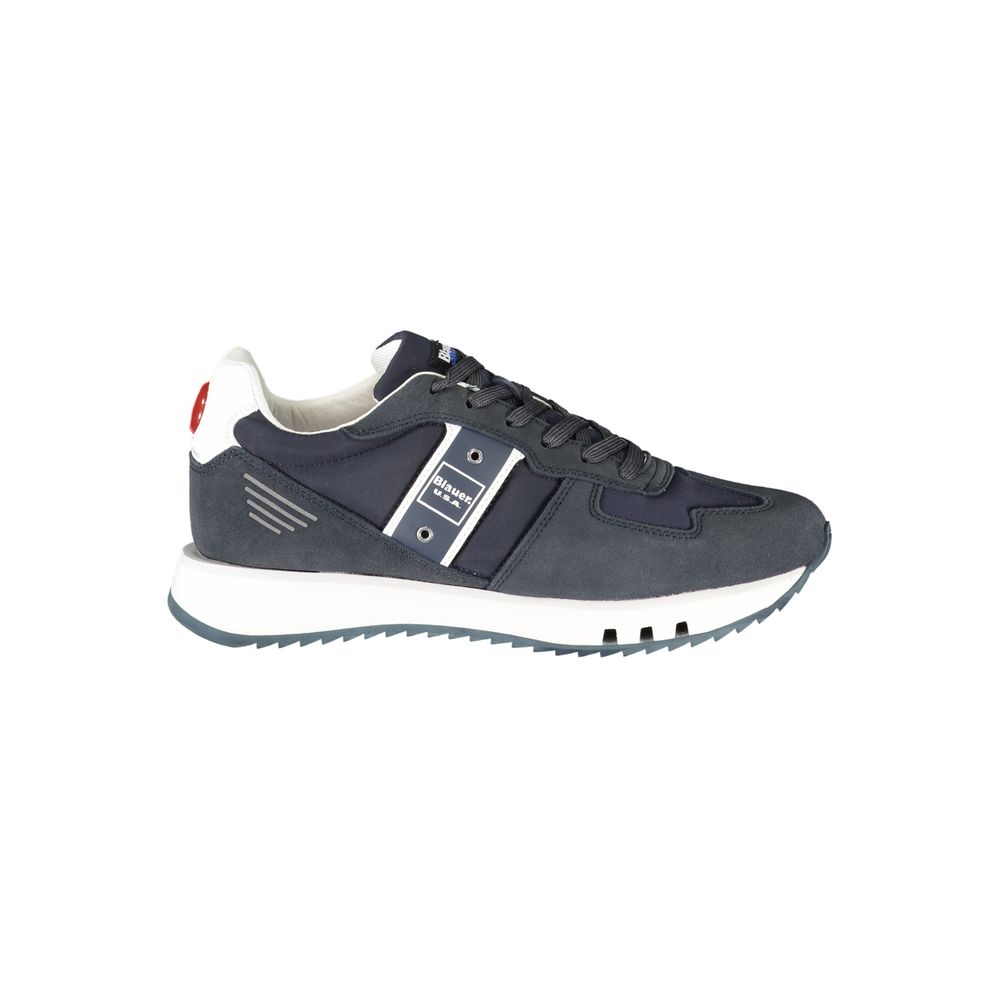 Blauer Blu Polyurethane Men Sneaker - Luxe Nova