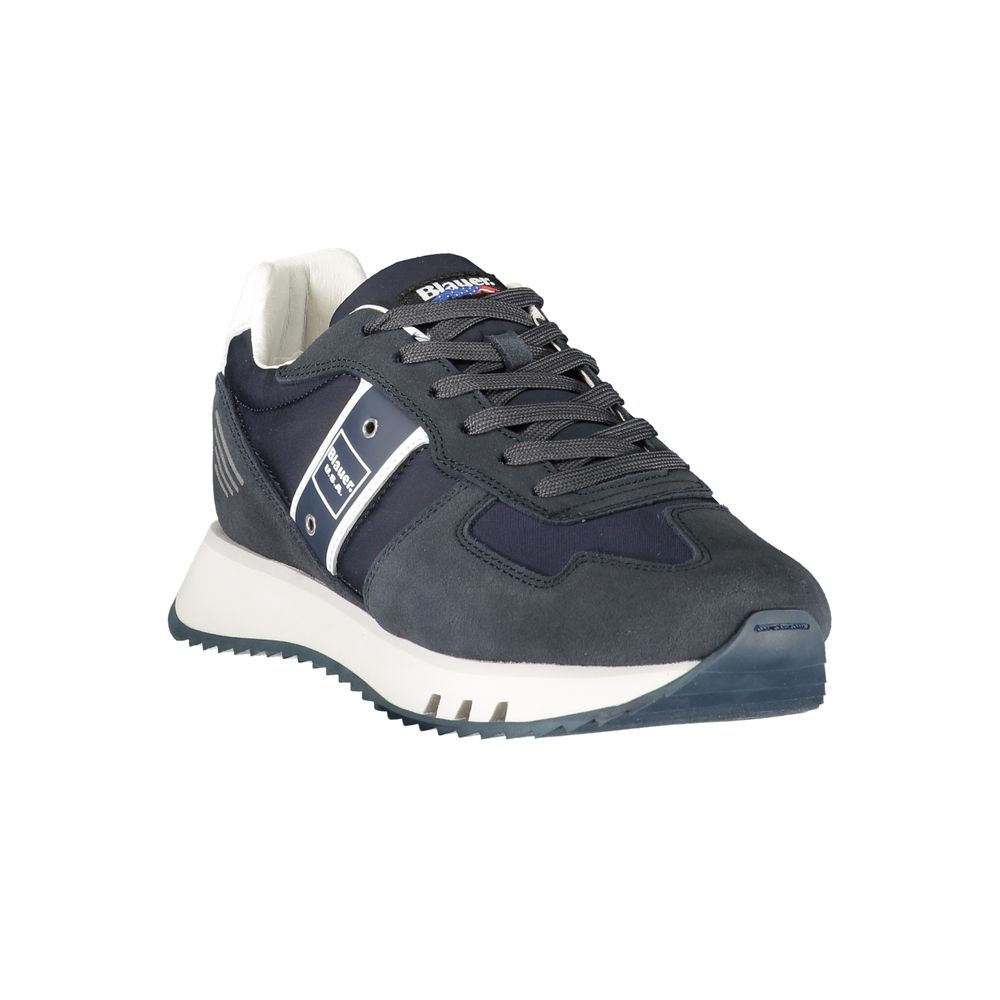 Blauer Blu Polyurethane Men Sneaker - Luxe Nova