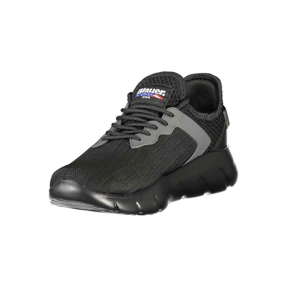 Blauer Black Polyester Men Sneaker - Luxe Nova