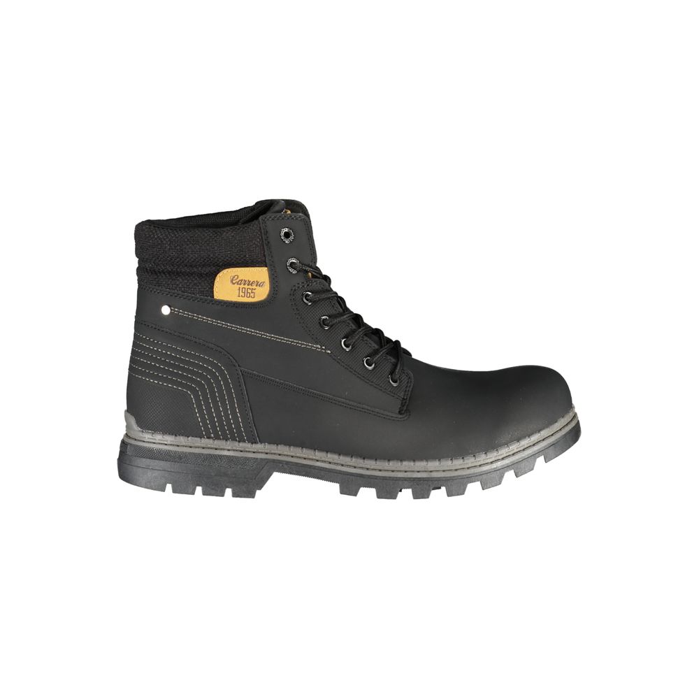 Carrera Nero Poliuretano Men Stivaletto - Luxe Nova