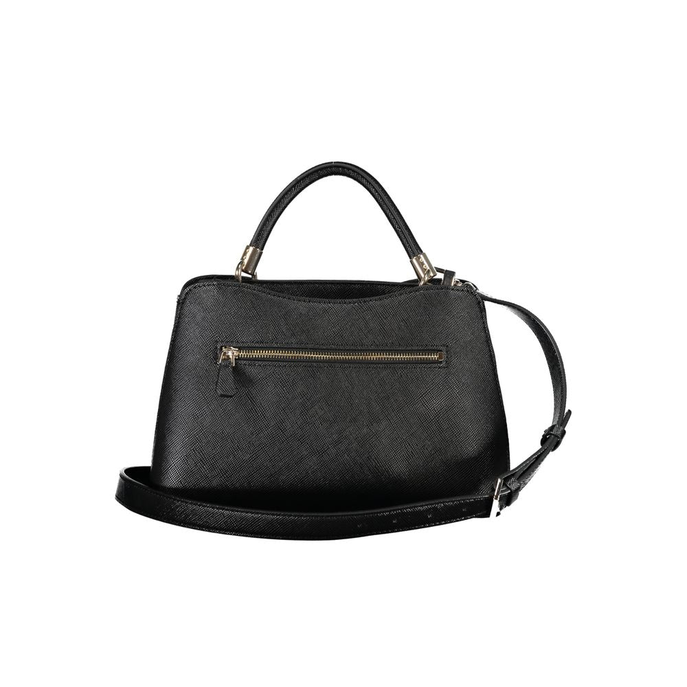 Guess Jeans Black Polyurethane Women Handbag - Luxe Nova