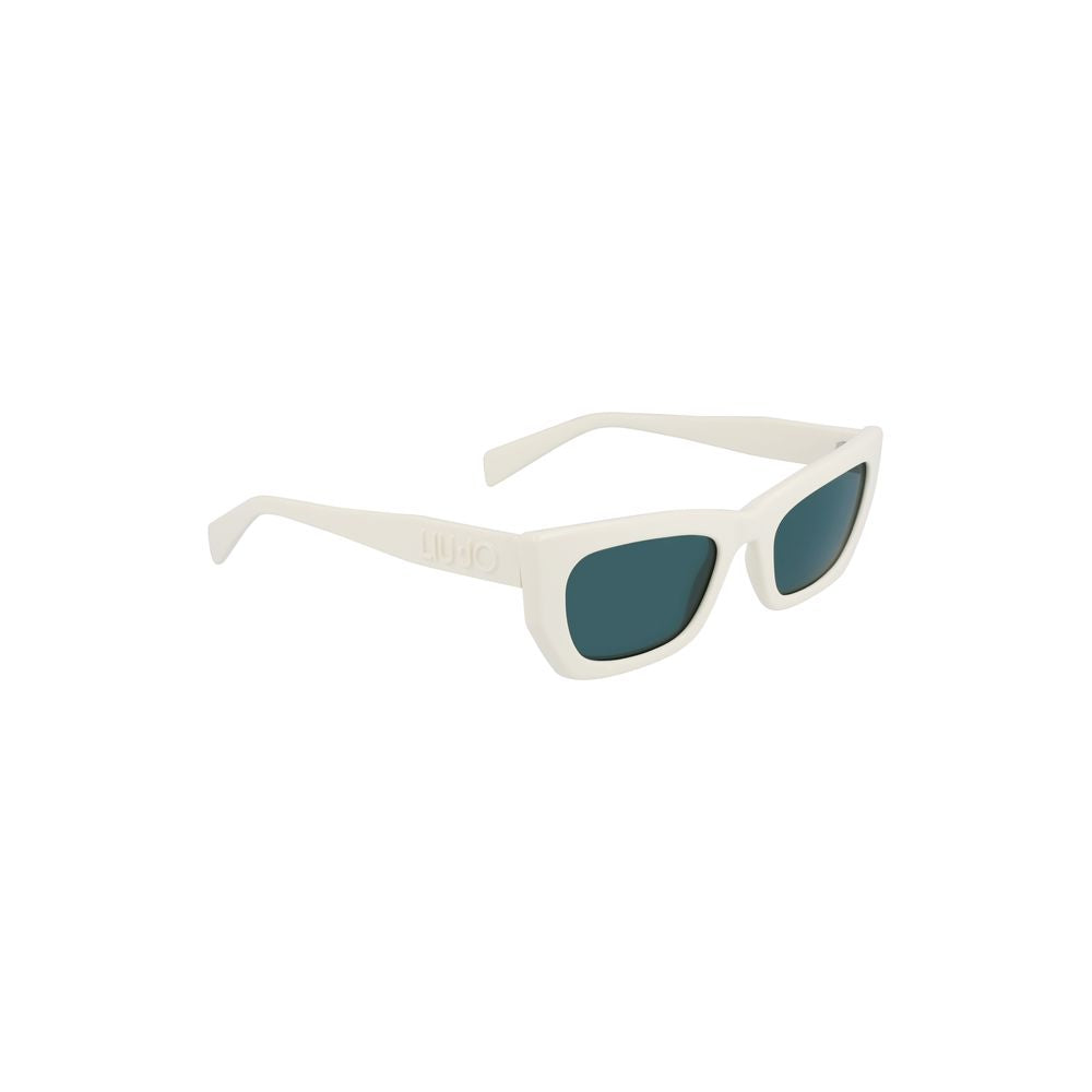 Liu Jo White Bio-Injected Women Sunglass