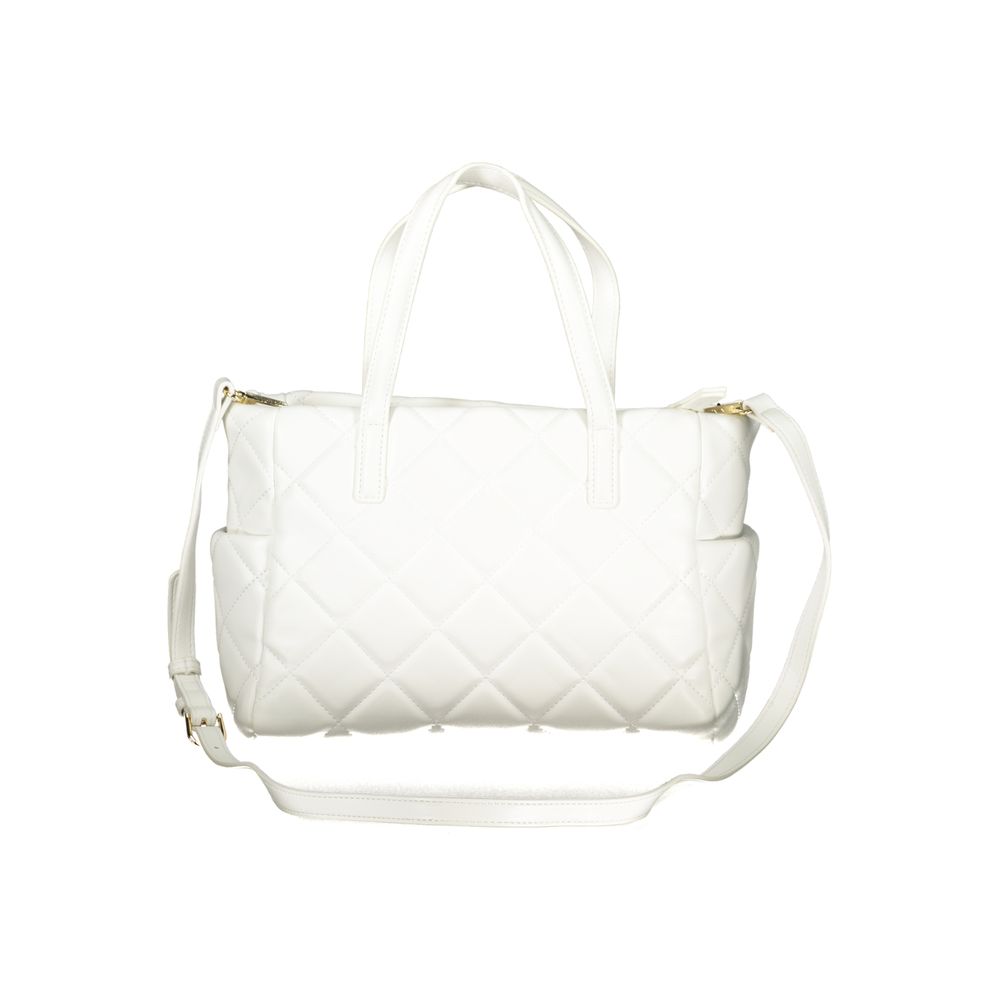 Mario Valentino Bianco Polyurethane Women Handbag - Luxe Nova