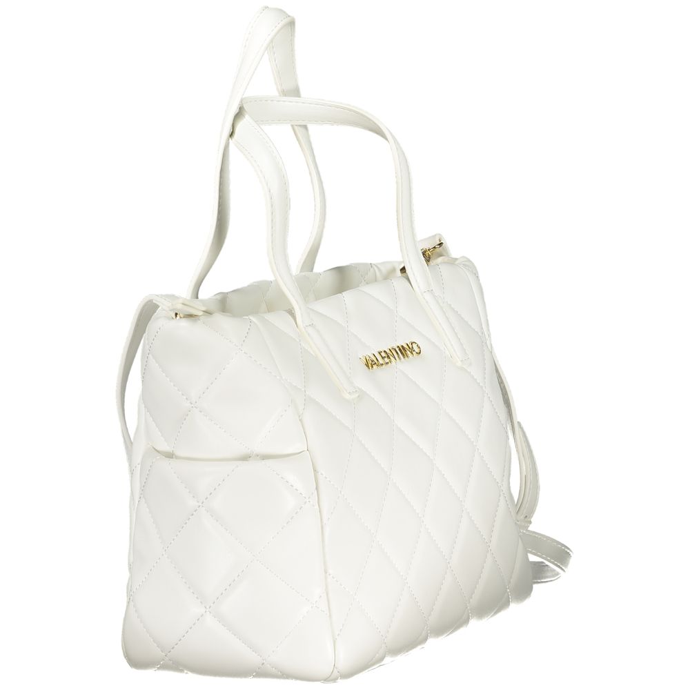 Mario Valentino Bianco Polyurethane Women Handbag - Luxe Nova