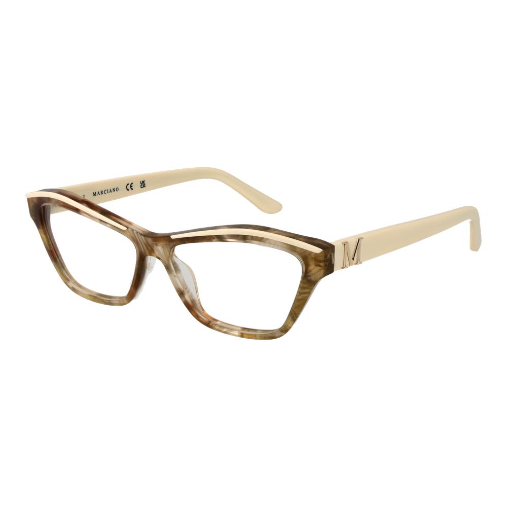 Marciano by Guess Beige Acetate Glasses (Frames) - Luxe Nova