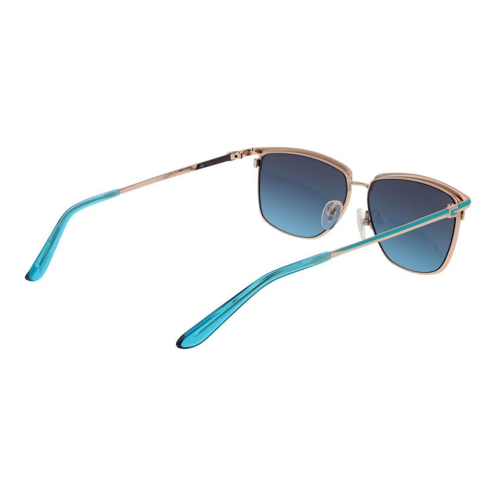 Guess Gold Metal Sunglasses - Luxe Nova