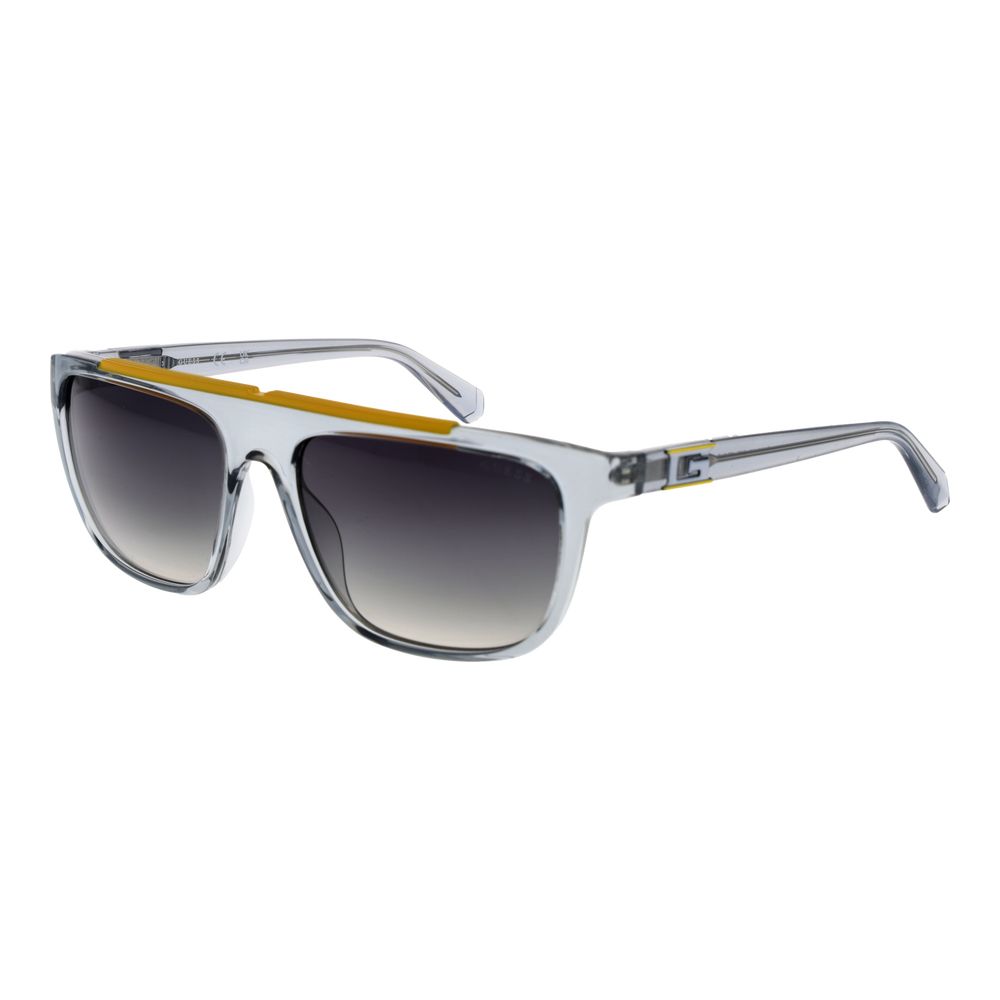 Guess Gray Stainless Steel Sunglasses - Luxe Nova