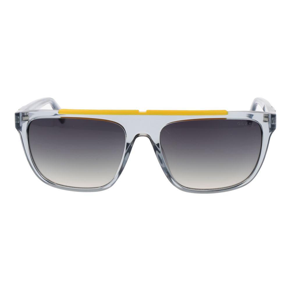 Guess Gray Stainless Steel Sunglasses - Luxe Nova
