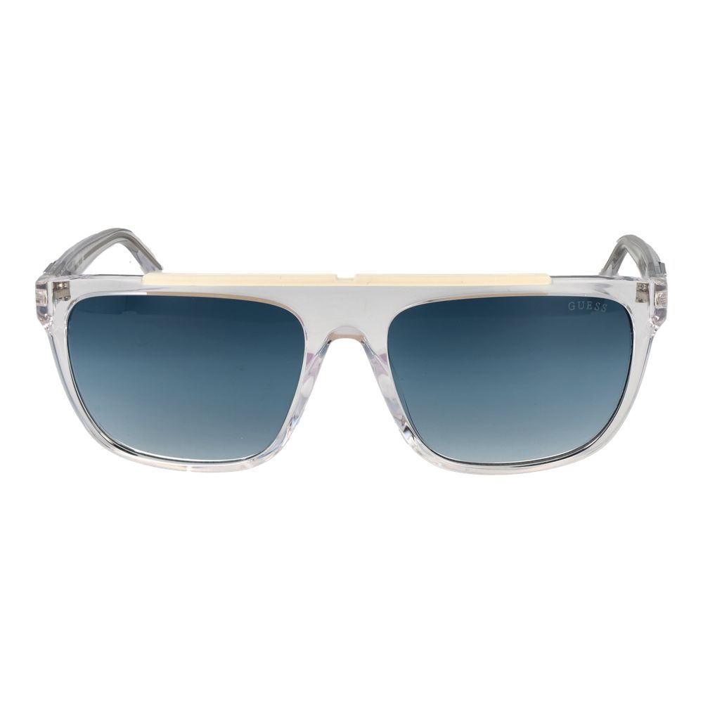 Guess Transparent Stainless Steel Sunglasses - Luxe Nova