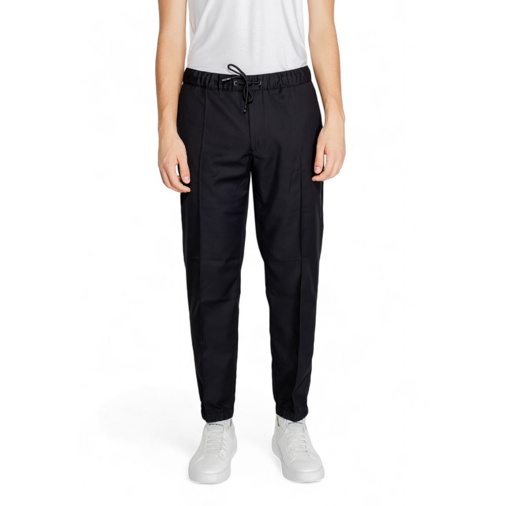 Armani Exchange Black Polyester Athletic Pants - Luxe Nova