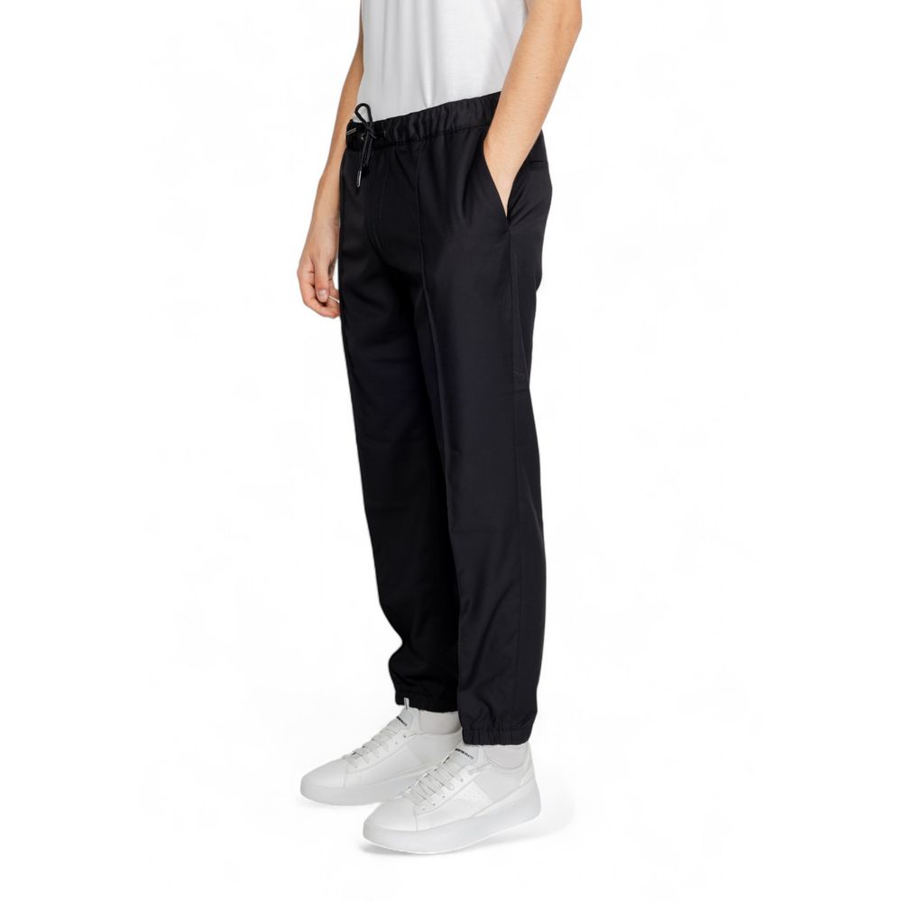 Armani Exchange Black Polyester Athletic Pants - Luxe Nova