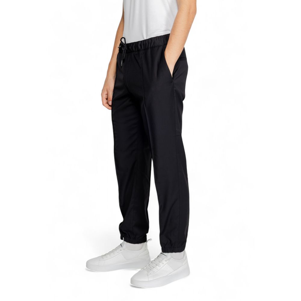 Armani Exchange Black Polyester Athletic Pants - Luxe Nova