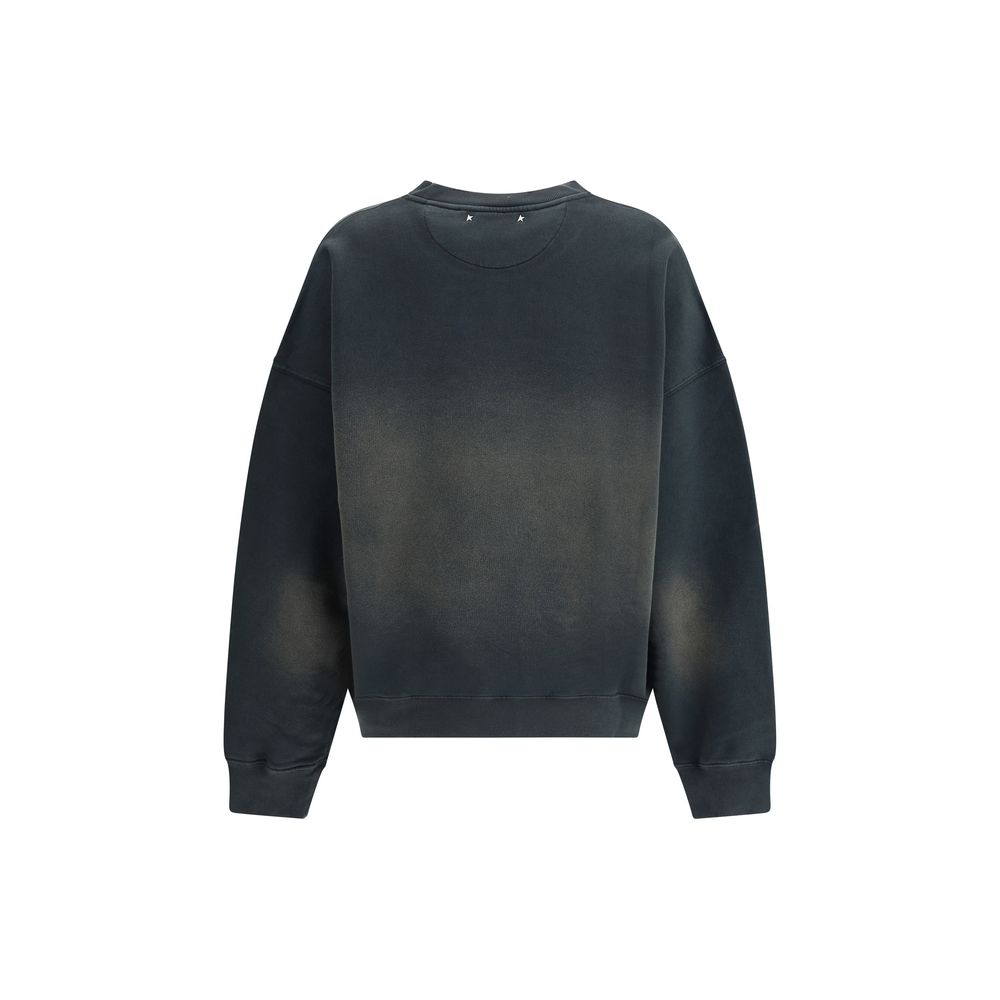 Golden Goose Black Cotton Sweatshirt - Luxe Nova