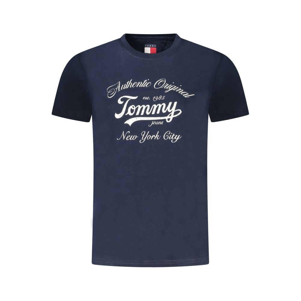 Tommy Hilfiger Blue Cotton Women's T-Shirt - Luxe Nova