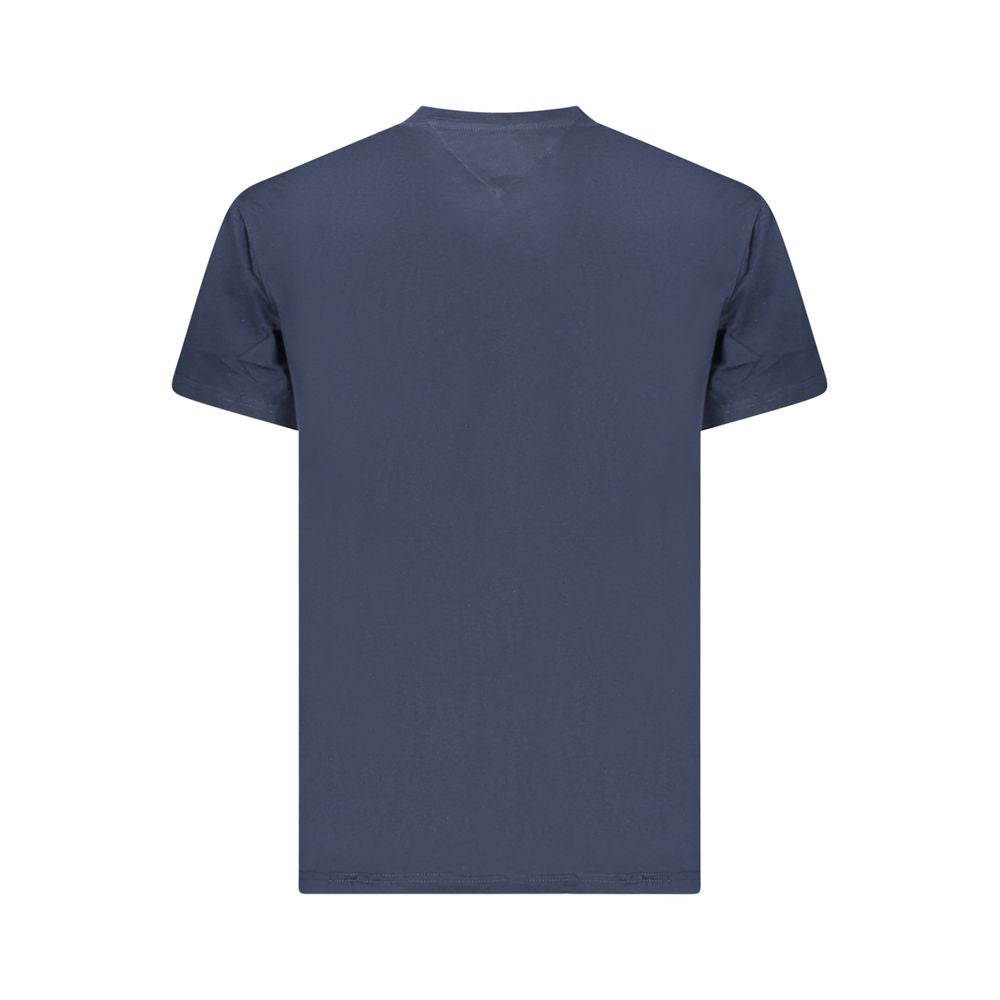 Tommy Hilfiger Blue Cotton Men's T-Shirt - Luxe Nova