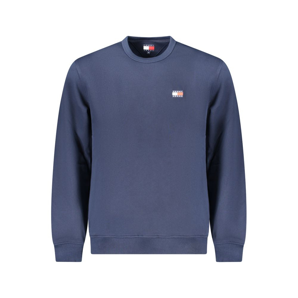 Tommy Hilfiger Blu Cotton Male Sweatshirt - Luxe Nova