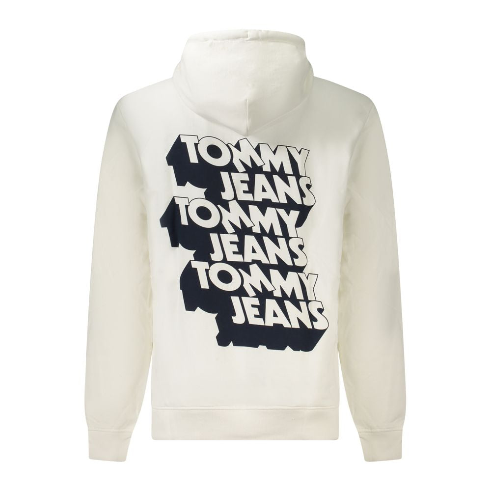 Tommy Hilfiger White Cotton Men's Sweatshirt - Luxe Nova