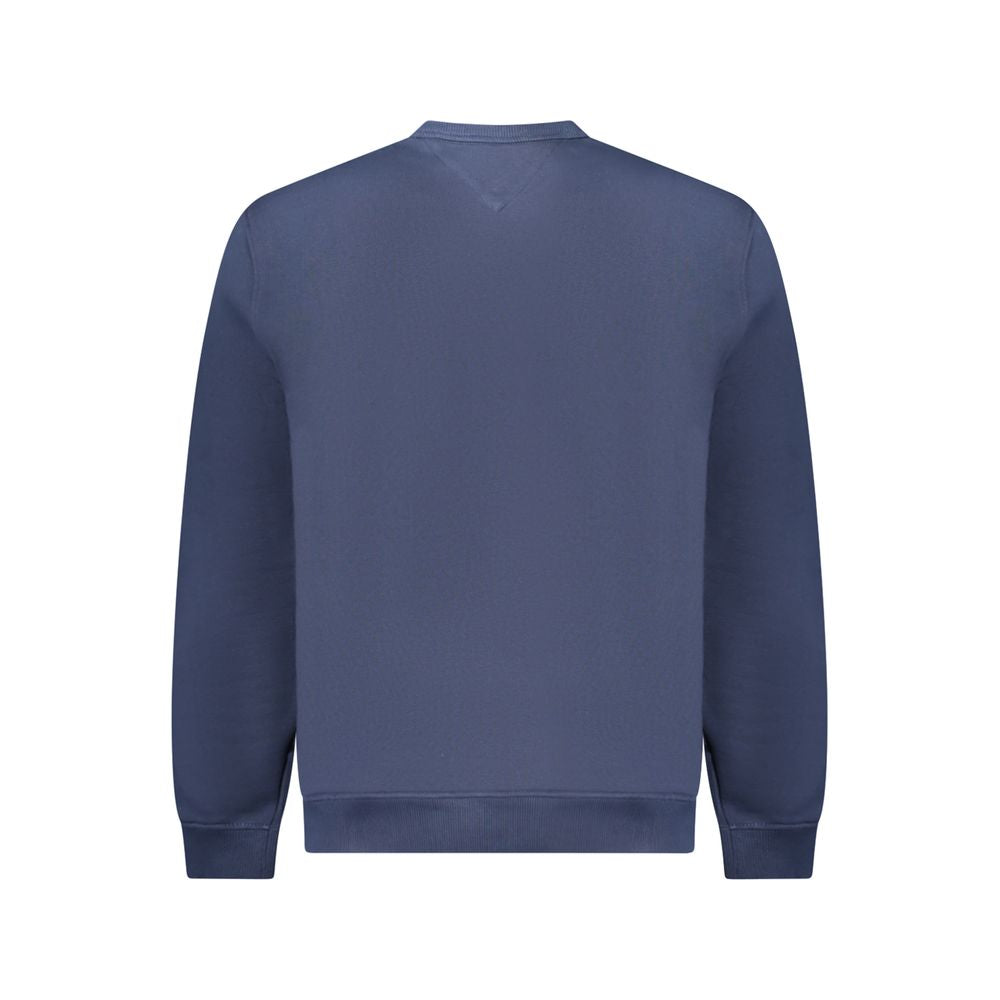 Tommy Hilfiger Blu Cotton Male Sweatshirt - Luxe Nova