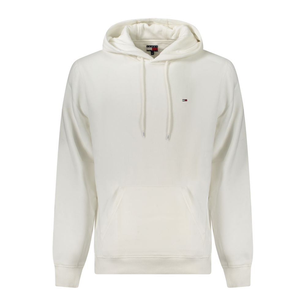 Tommy Hilfiger Bianco Cotton Men's Hoodie Sweatshirt - Luxe Nova