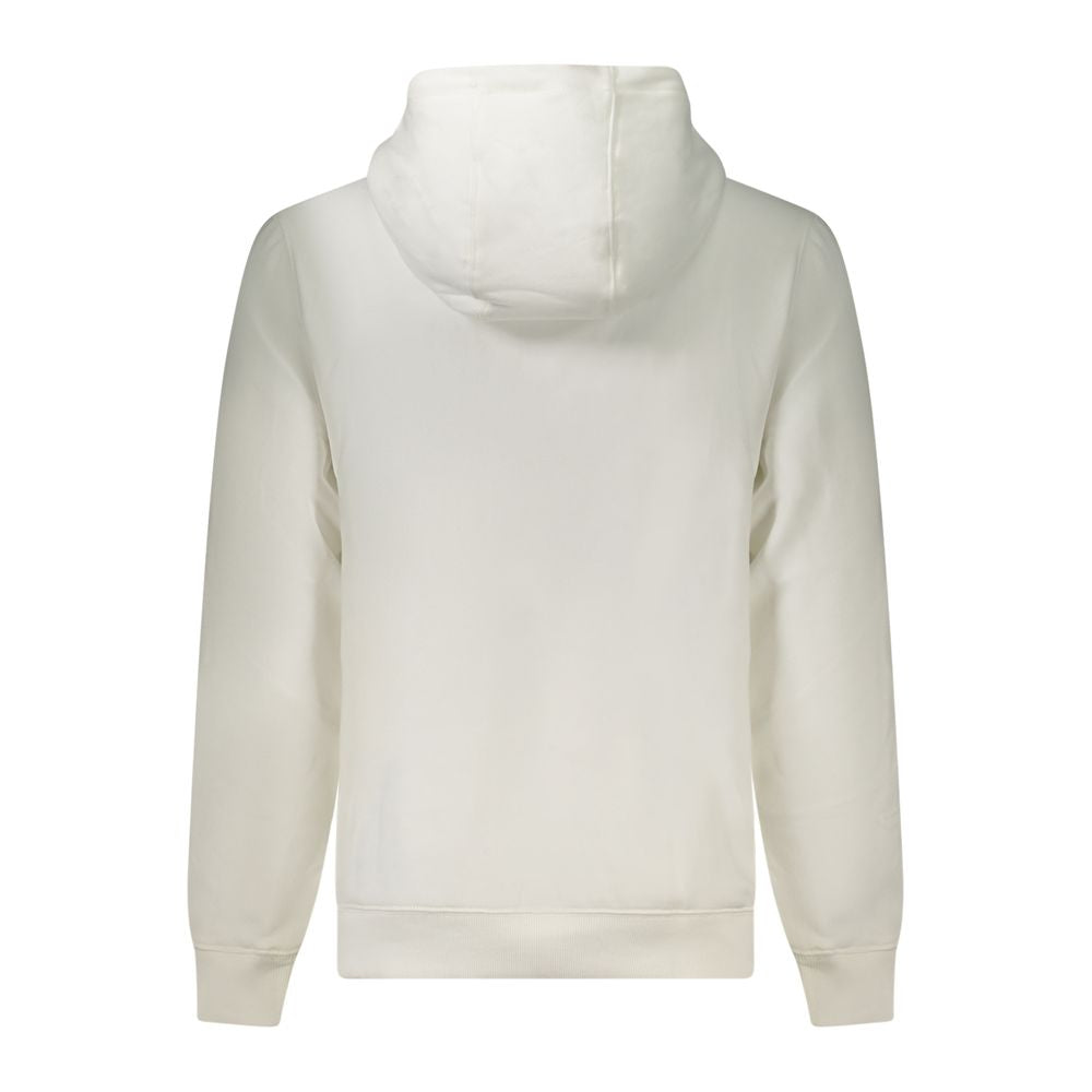 Tommy Hilfiger Bianco Cotton Men's Hoodie Sweatshirt - Luxe Nova